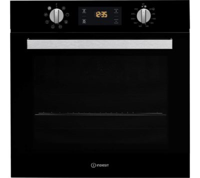 INDESIT IFW 6340 BL Electric Oven - Black INDESIT IFW 6340 BL Electric Oven - Black
